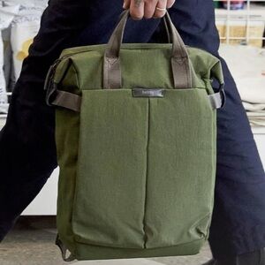 Bellroy Tokyo Totepack 20L Convertible Backpack or Tote Laptop Bag Hunter Gree